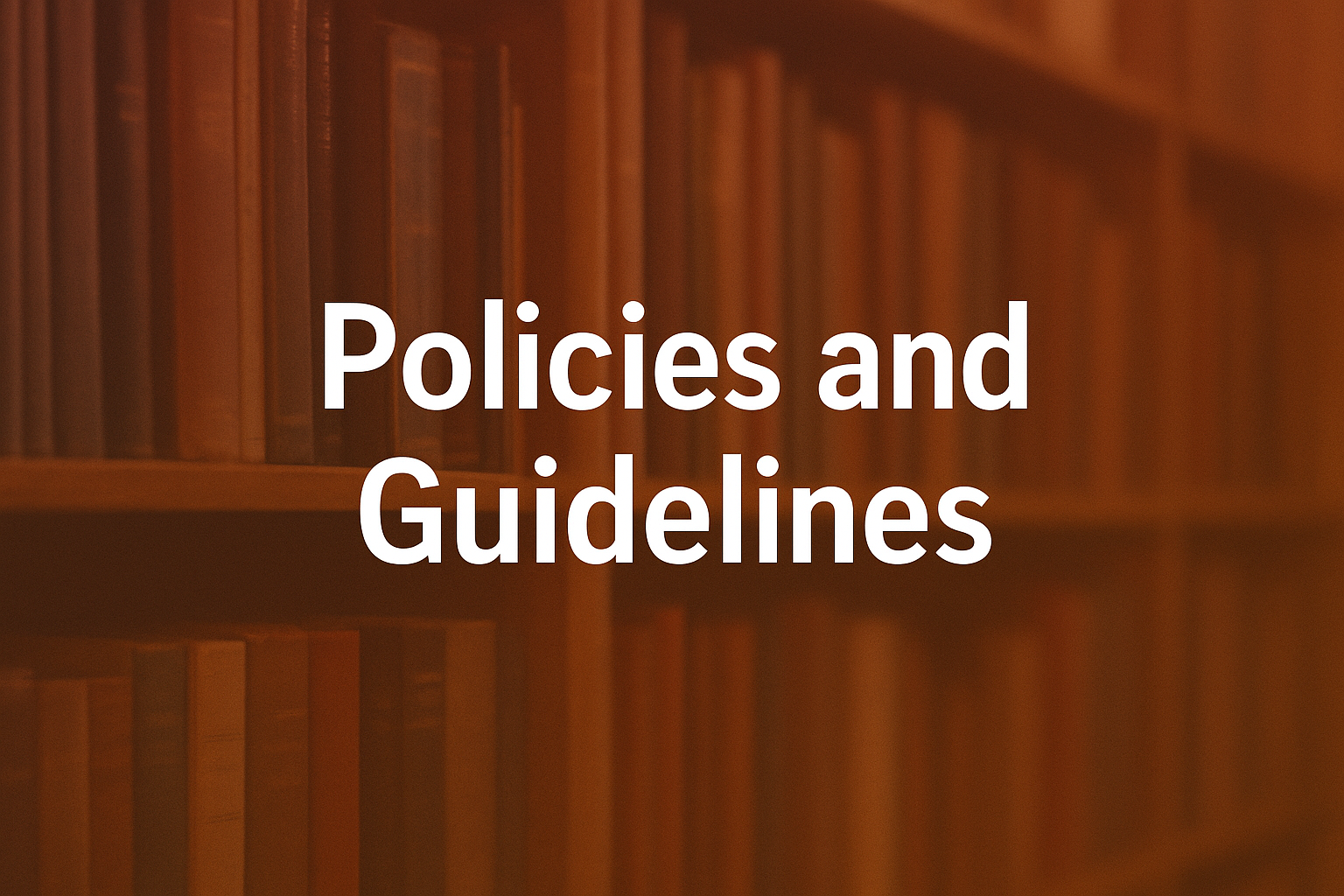 Library Policies